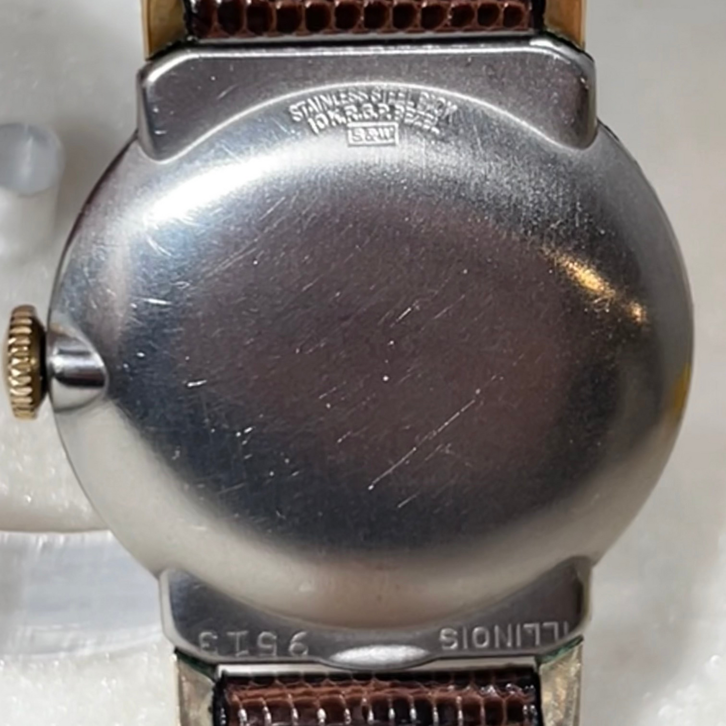 Vintage Hamilton Illinois Fancy 17 jewel Manual Wind Wrist Watch