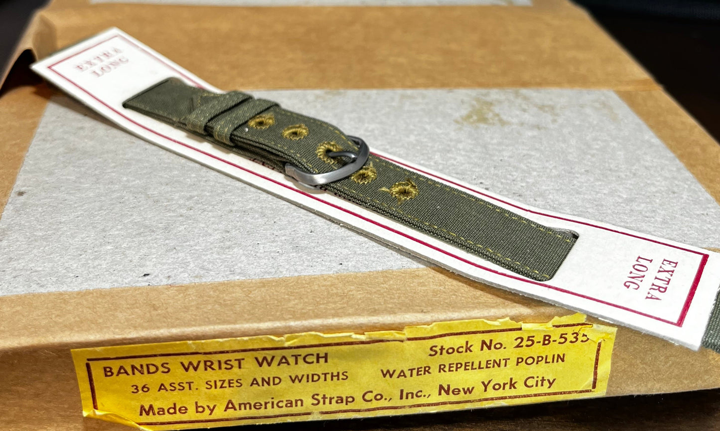 Extra Long WW2 Gun Metal Gray Band