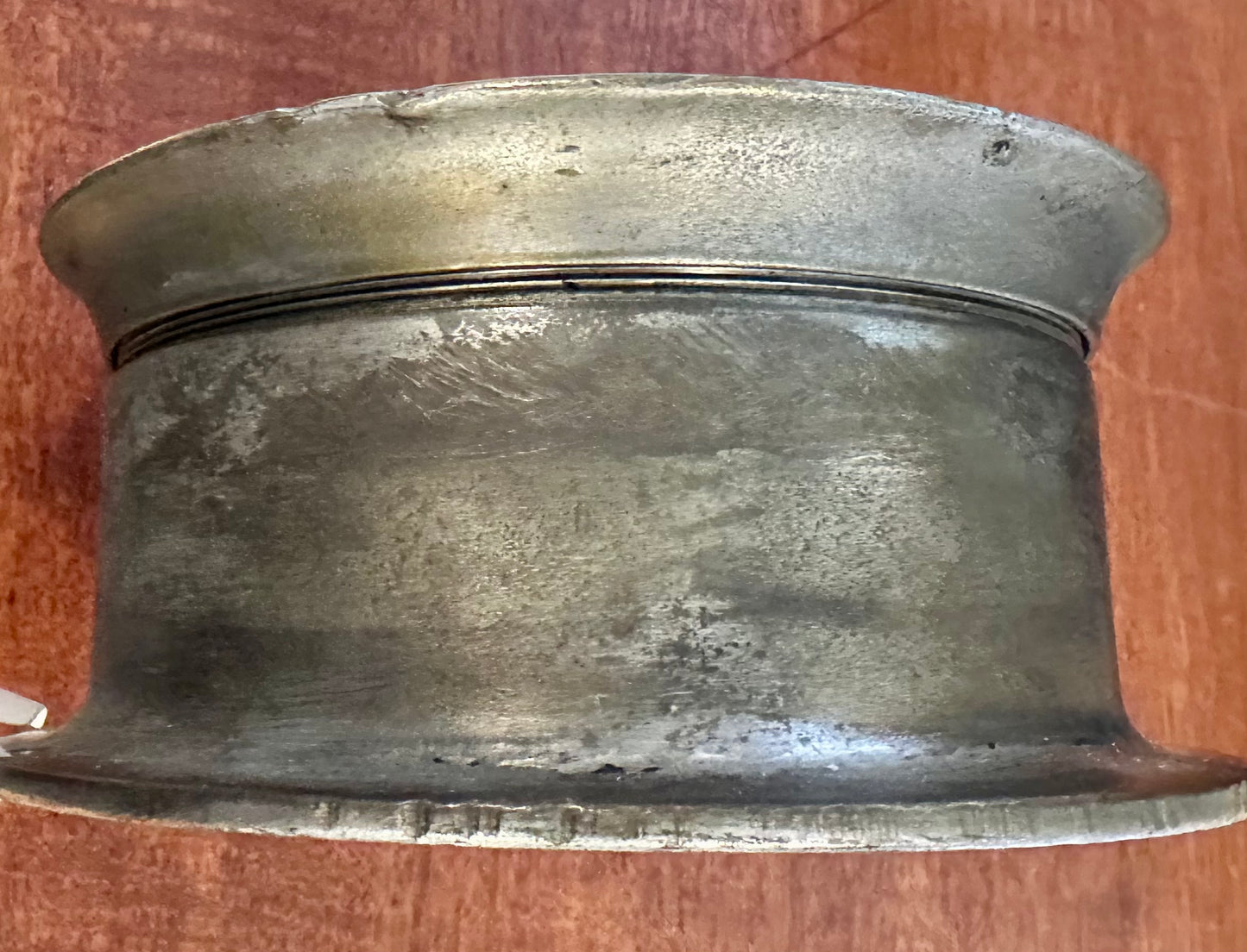 Seth Thomas WW2 Ship's Clock skeletonized Navy "Ship Art" 5.5 inch Diameter Case