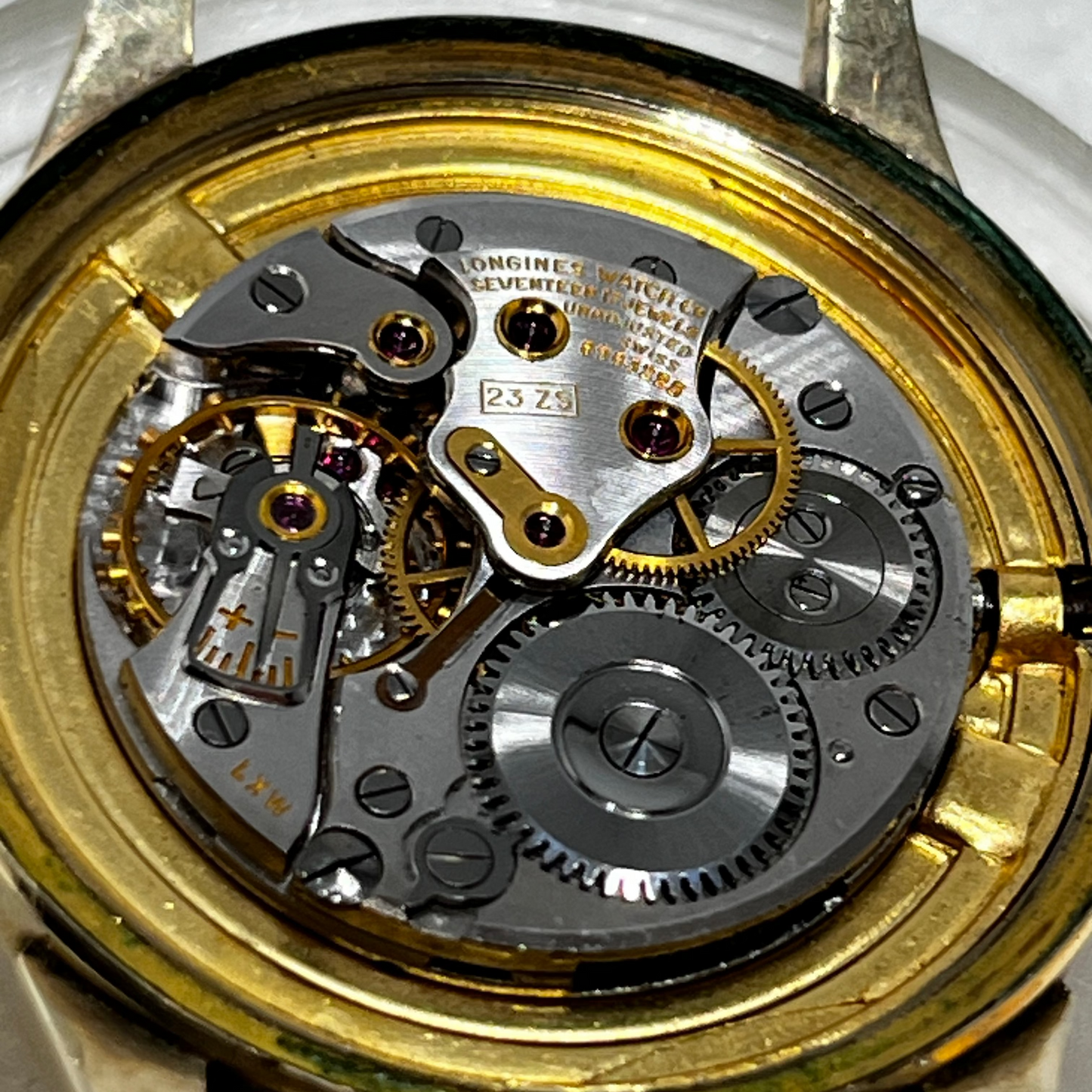 Vintage Longines 23ZS Classic Round circa 1953 Manual Wind Wrist Watch