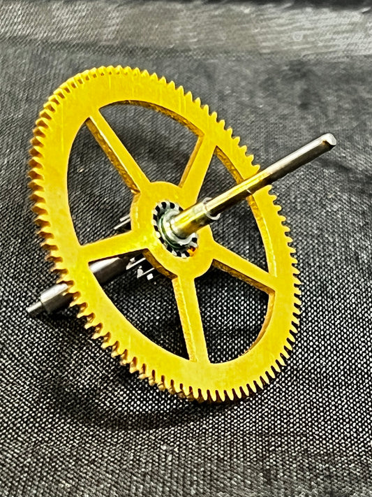 Hamilton WW2 Ship Chronometer Center Wheel & Pinion for Model 21