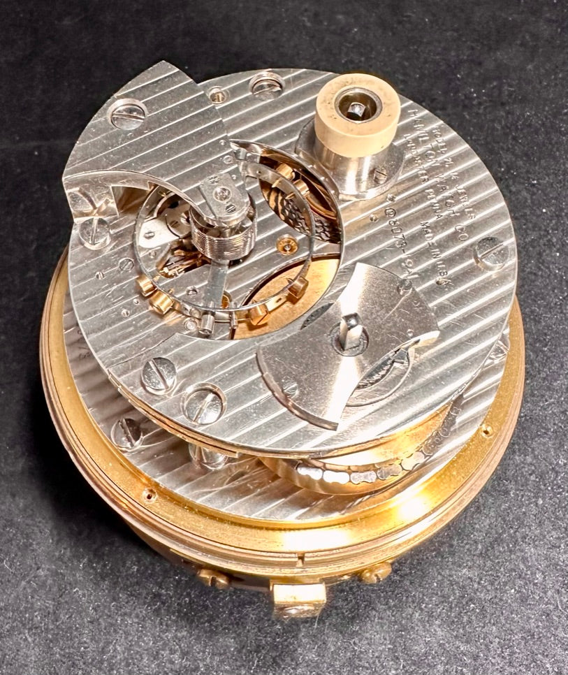 Hamilton WW2 Ship Chronometer Escape Wheel Assembly for Model 21