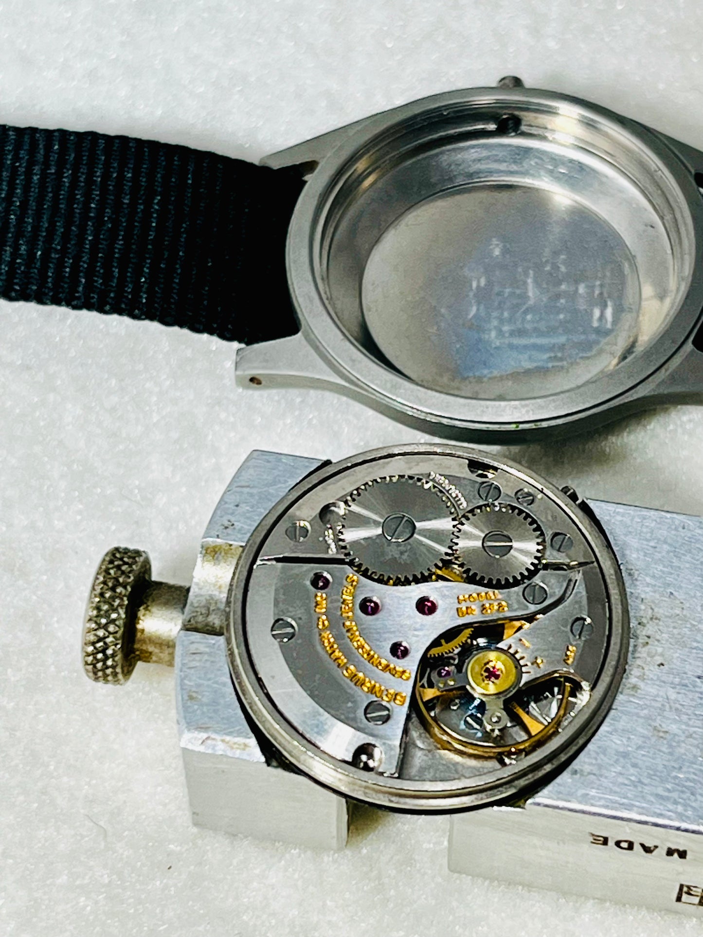 Vintage Benrus Pilot Military Issue 1965 Vietnam War Era Manual Wind Wrist Watch