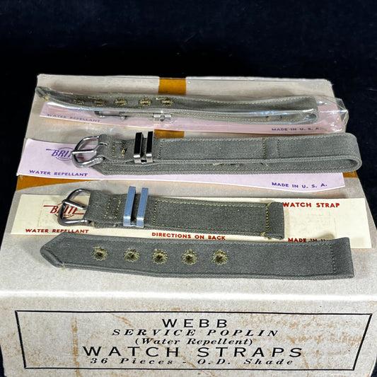 Brite Co 9/16in 14.3mm WW2 Military Issue Watch Band