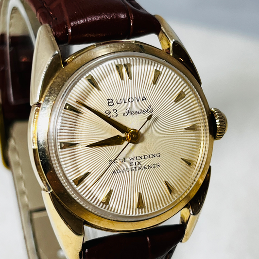 Vintage Bulova 23 Jewel Automatic Circa 1955 Wrist Watch