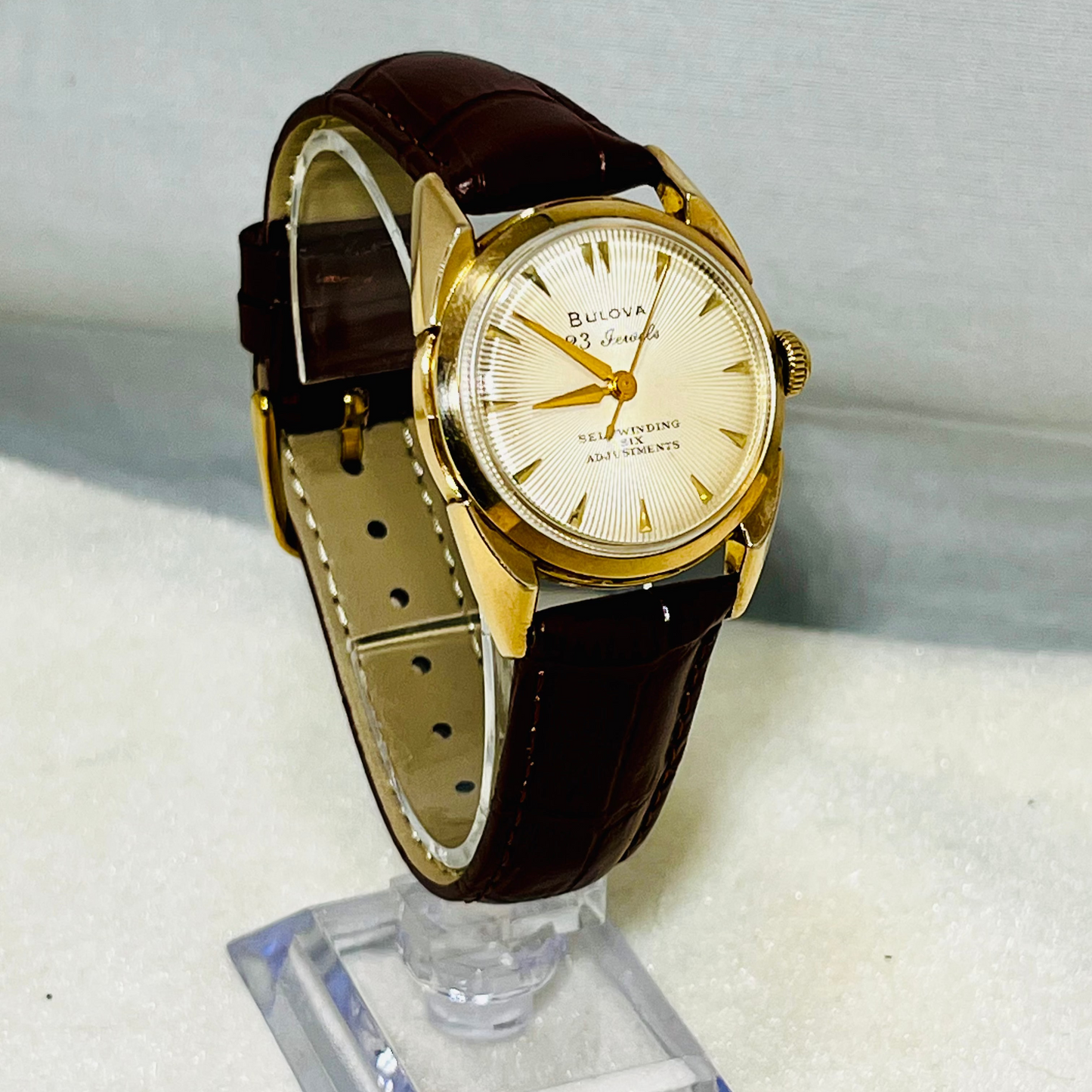 Vintage Bulova 23 Jewel Automatic Circa 1955 Wrist Watch