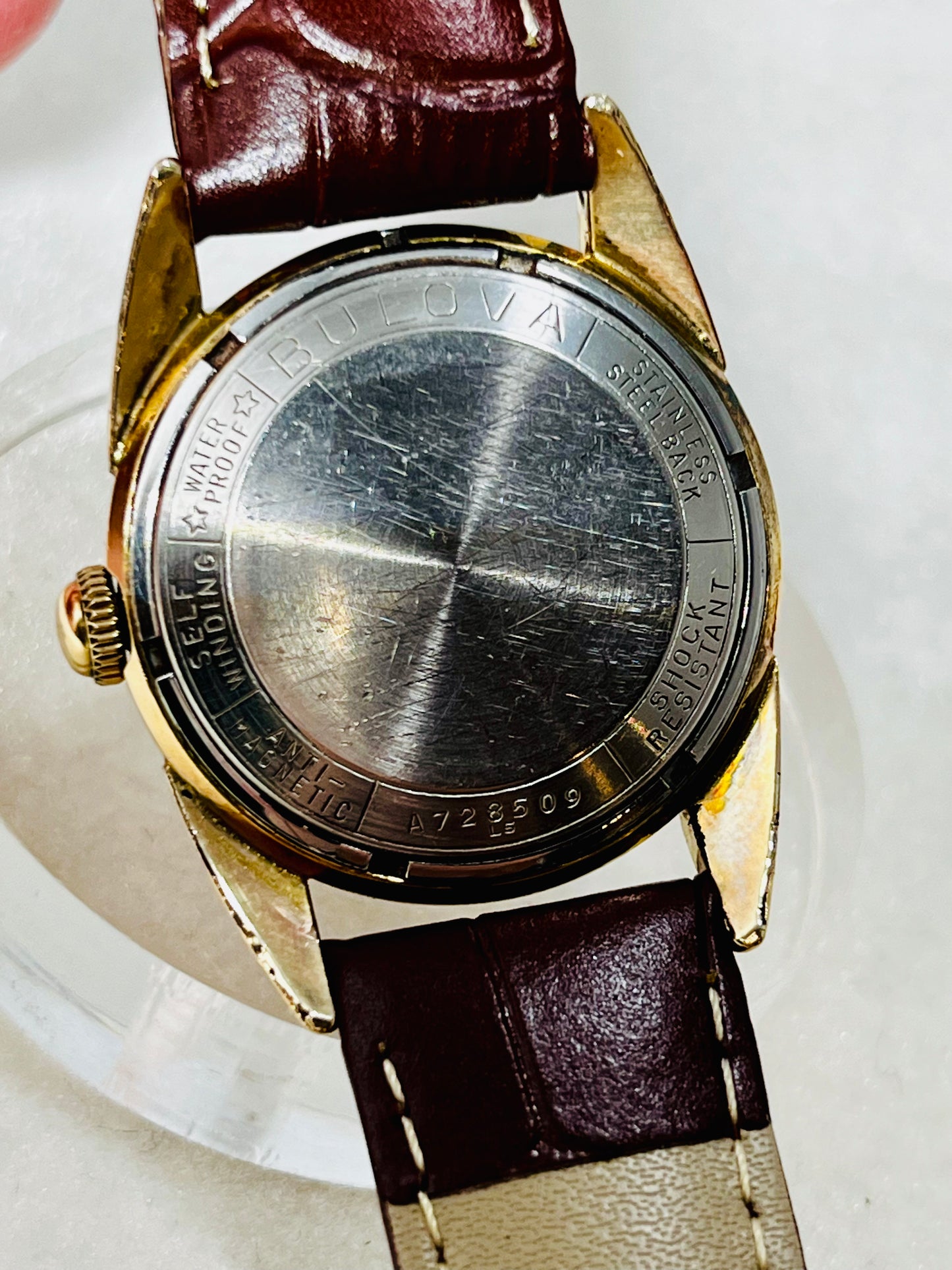 Vintage Bulova 23 Jewel Automatic Circa 1955 Wrist Watch