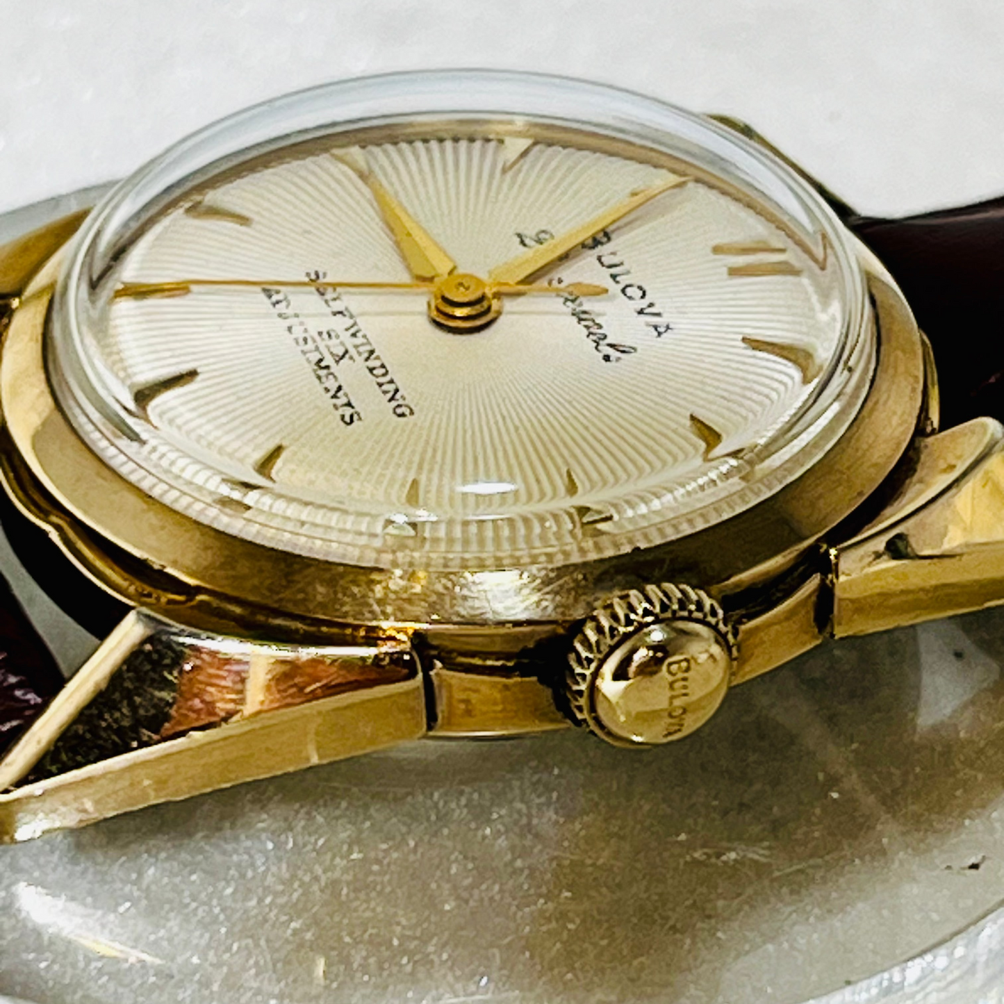 Vintage Bulova 23 Jewel Automatic Circa 1955 Wrist Watch