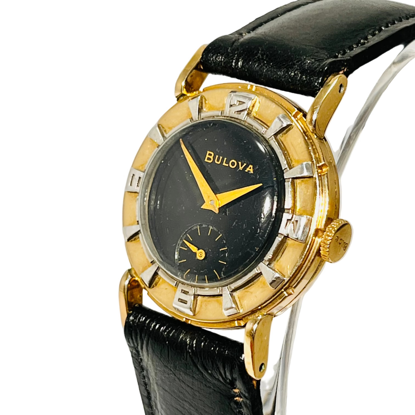 Vintage Bulova Air King Mid Century Style Wrist Watch Circa 1953