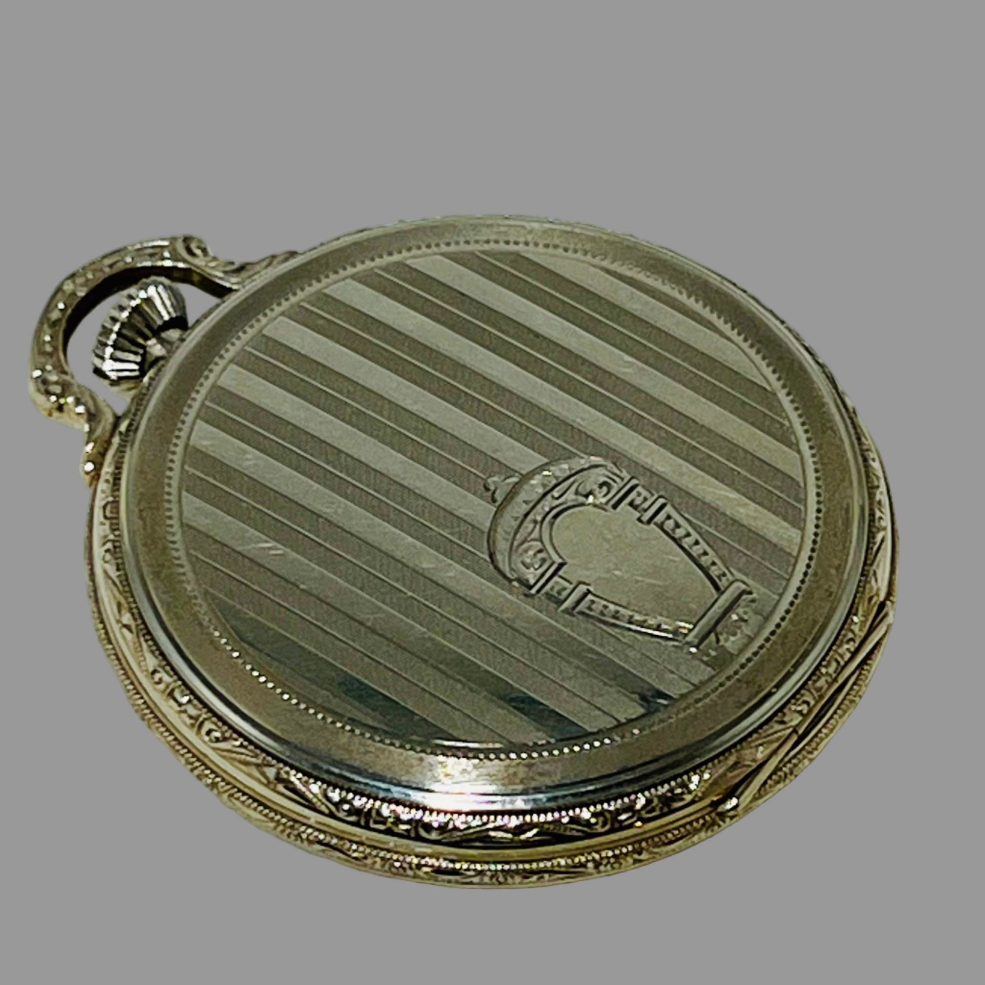 Elgin 1918 14K Gold Filled Pocket Watch Case