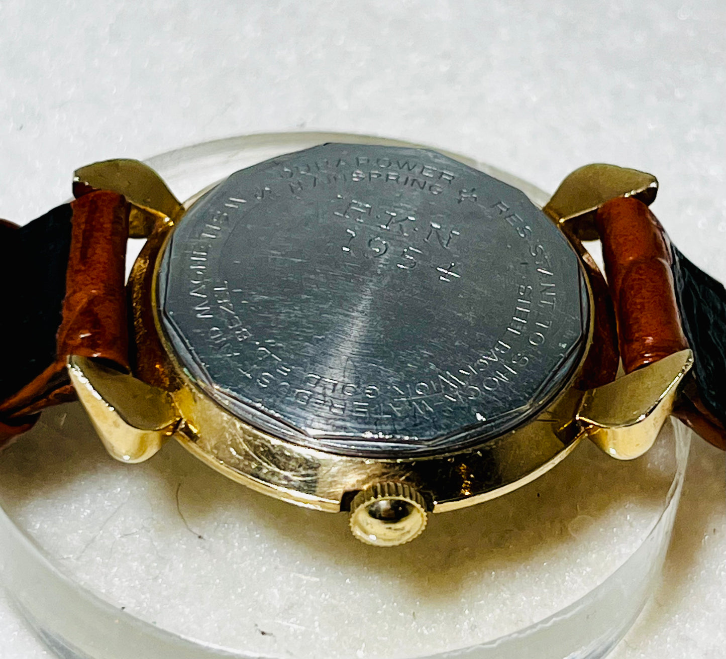 Vintage Elgin Shockmaster Boatswain 17 jewel Manual Wind Wrist Watch