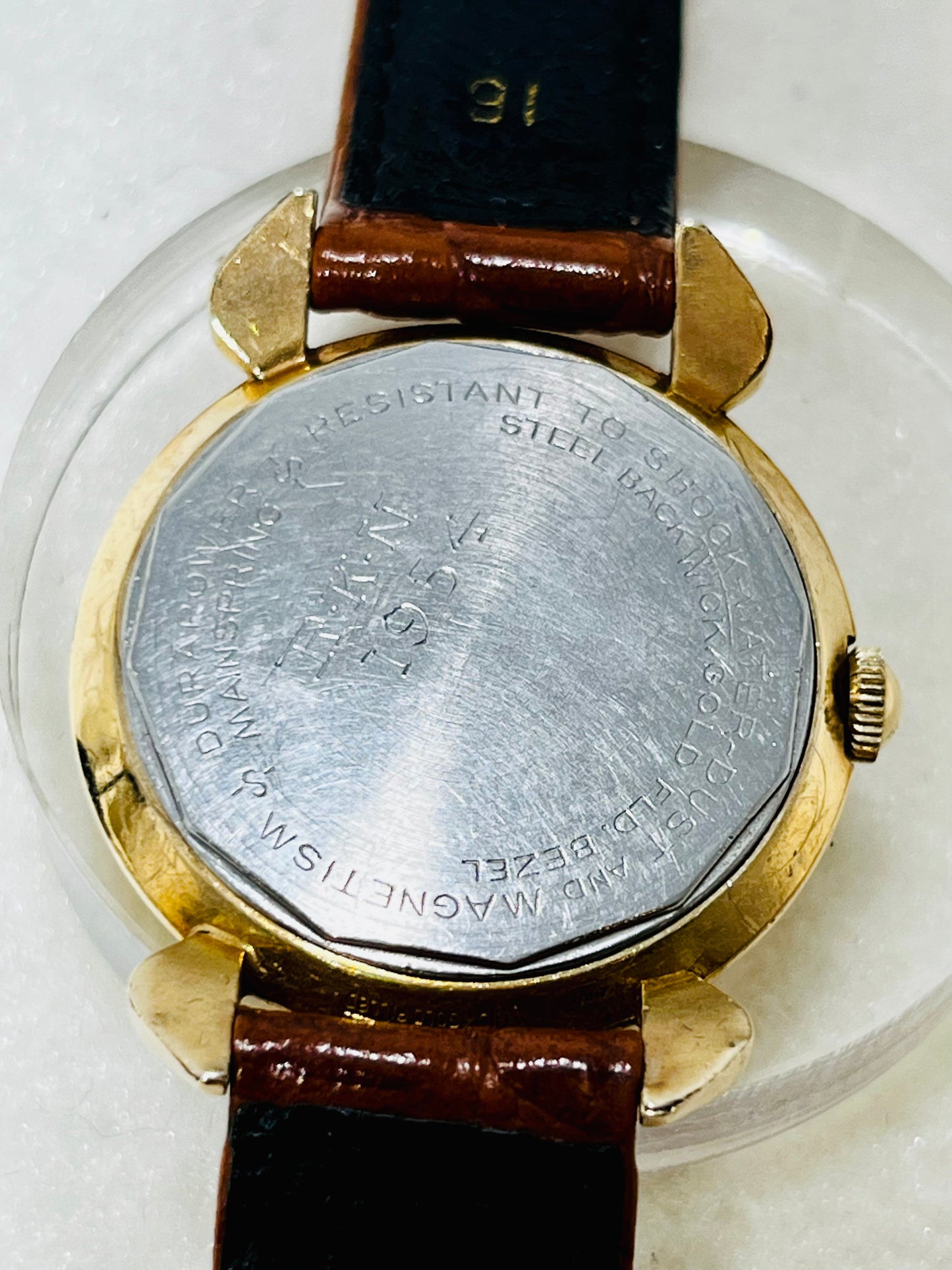 Vintage Elgin Shockmaster Boatswain 17 jewel Manual Wind Wrist Watch