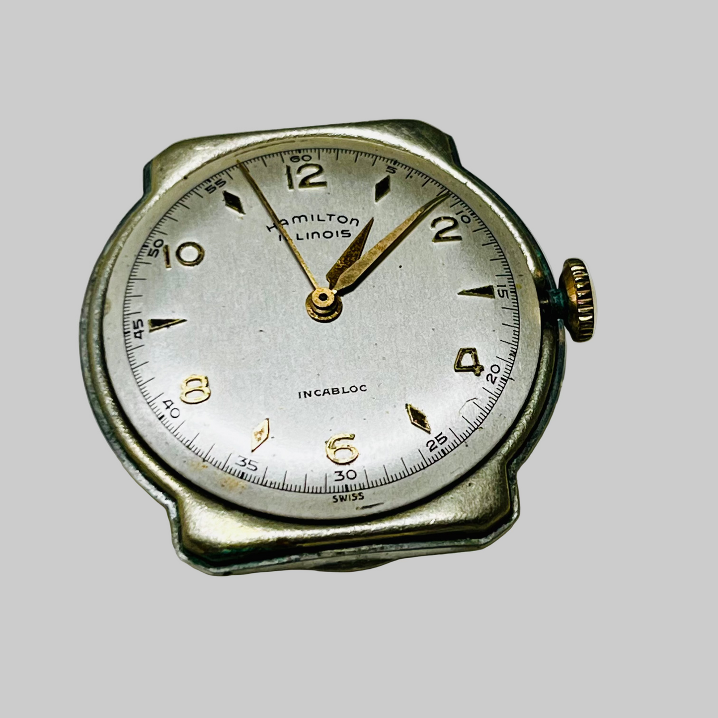 Vintage Hamilton Illinois Fancy 17 jewel Manual Wind Wrist Watch