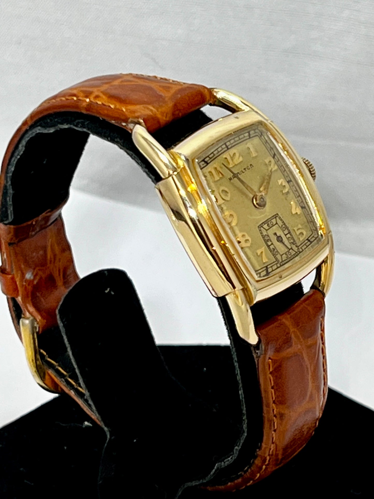 Vintage Hamilton Dodson Circa 1930's 10K GF Manual Wind Wrist Watch