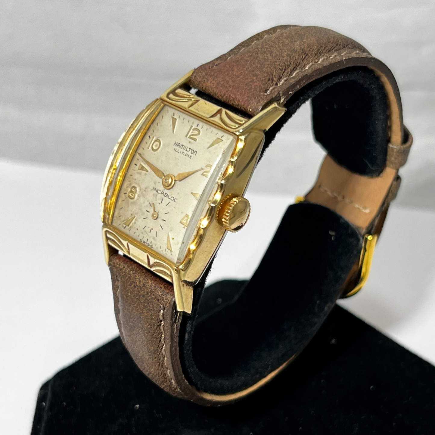 Hamilton Illinois Art Deco Wrist Watch