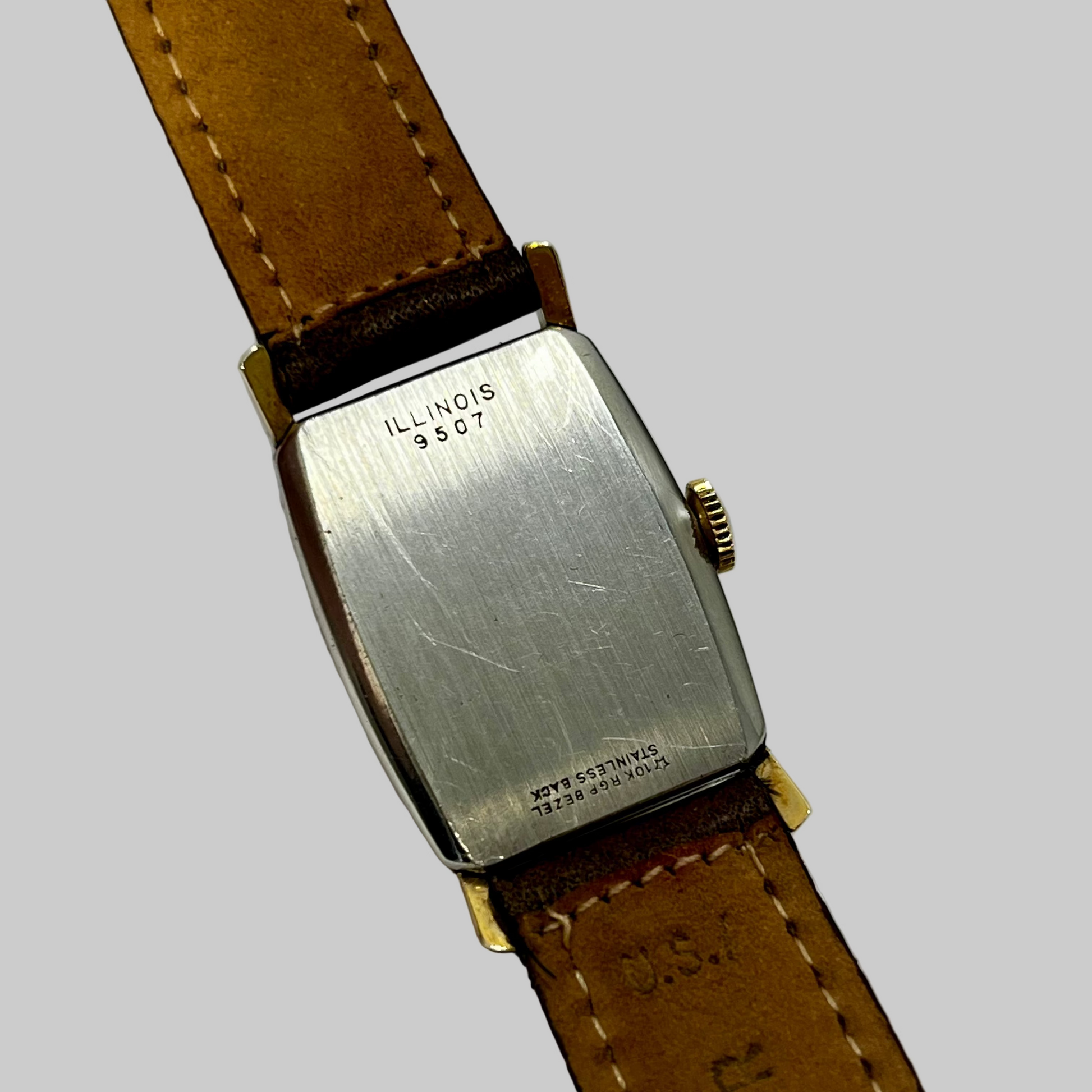 Hamilton Illinois Wrist Watch Stainless Back