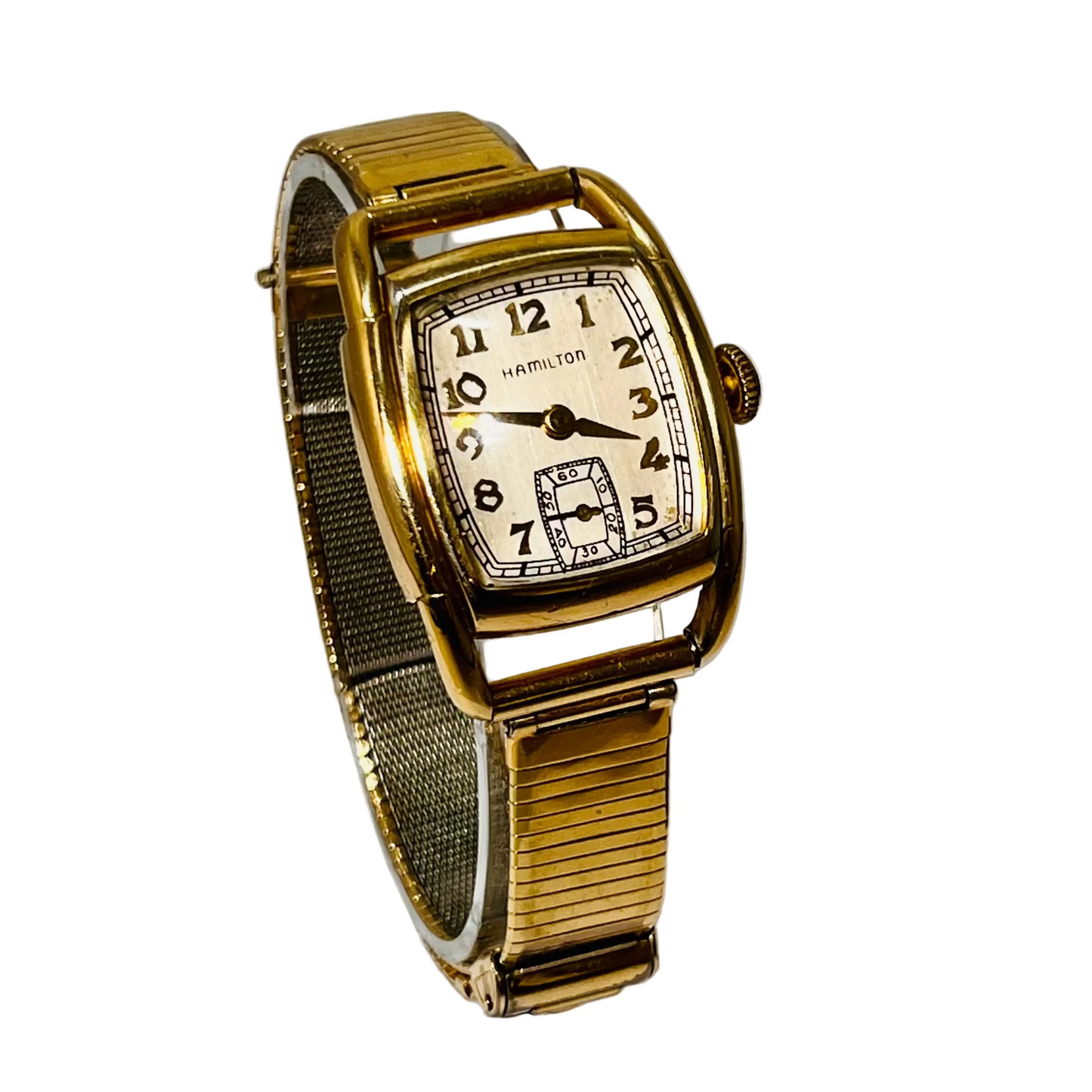 Vintage Hamilton Dodson Circa 1930's 10K Gold Filled Wrist Watch