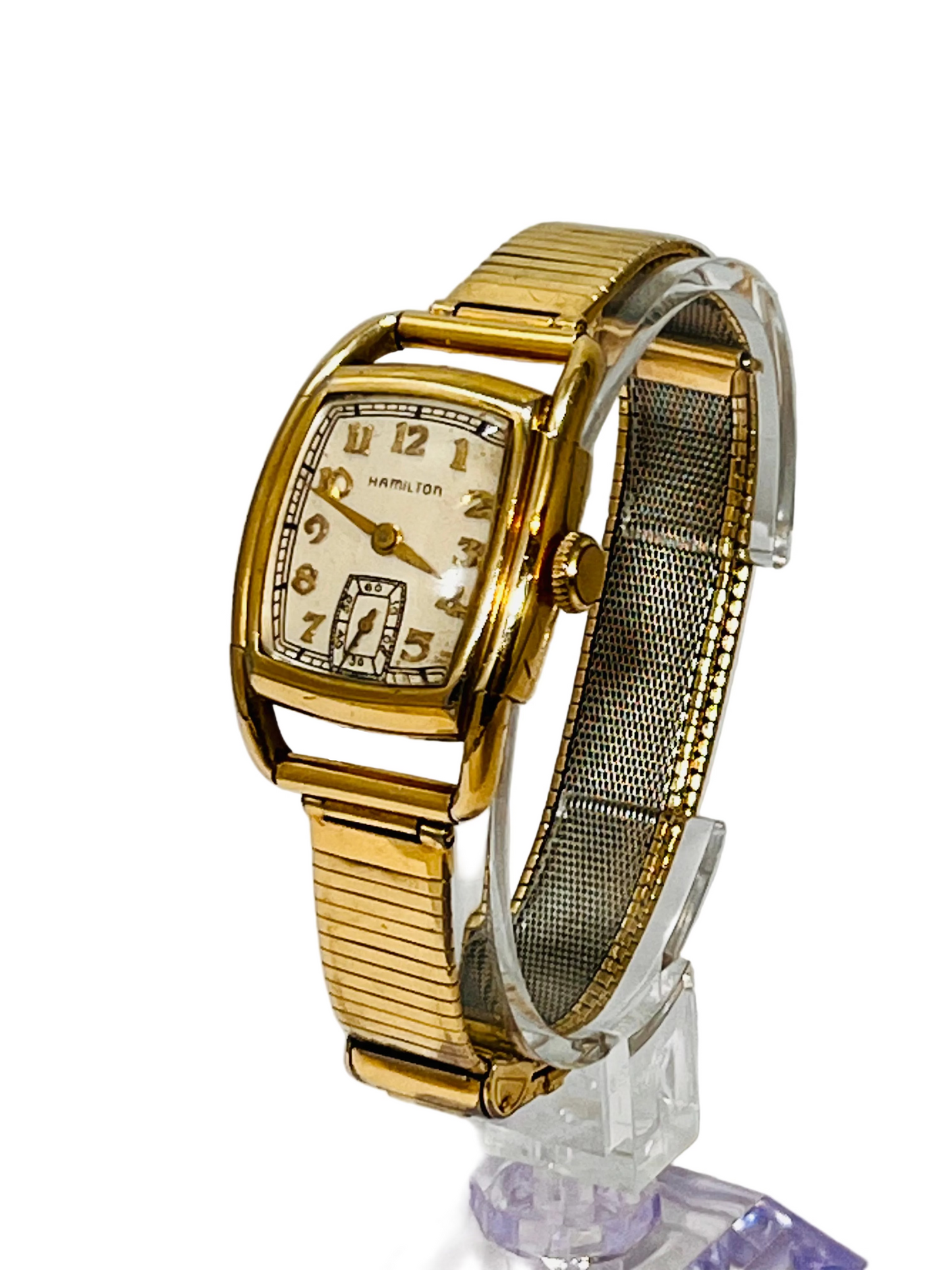 Vintage Hamilton Dodson Circa 1930's 10K Gold Filled Wrist Watch