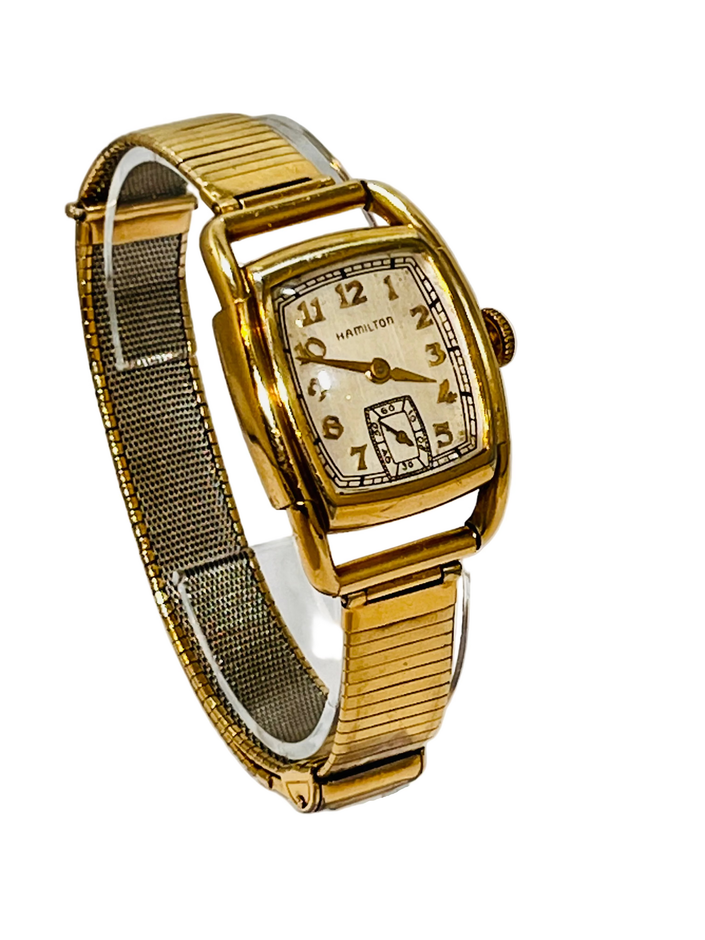 Vintage Hamilton Dodson Circa 1930's 10K Gold Filled Wrist Watch