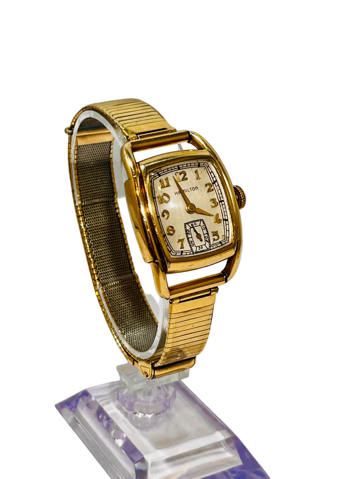 Vintage Hamilton Dodson Circa 1930's 10K Gold Filled Wrist Watch