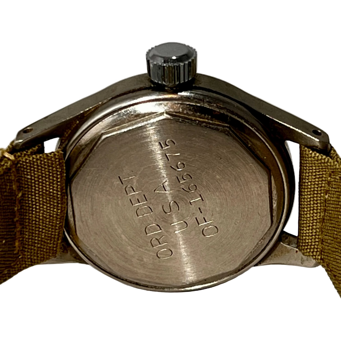 Vintage Hamilton U.S. Military Issue WW2 War Era Ord Dept Wrist Watch