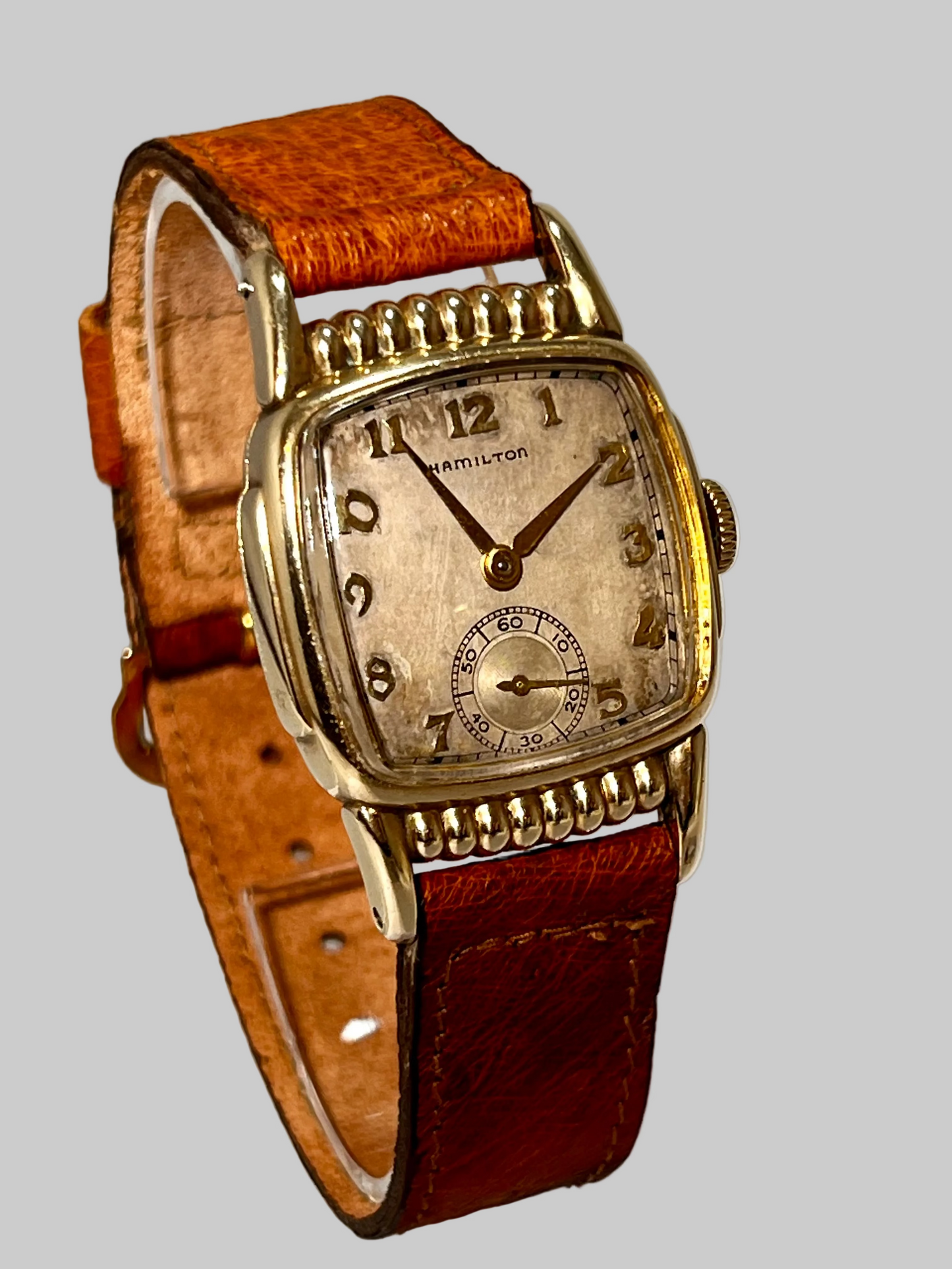 Vintage Hamilton Roland Circa 1940's 10K GF Manual Wind Wrist Watch