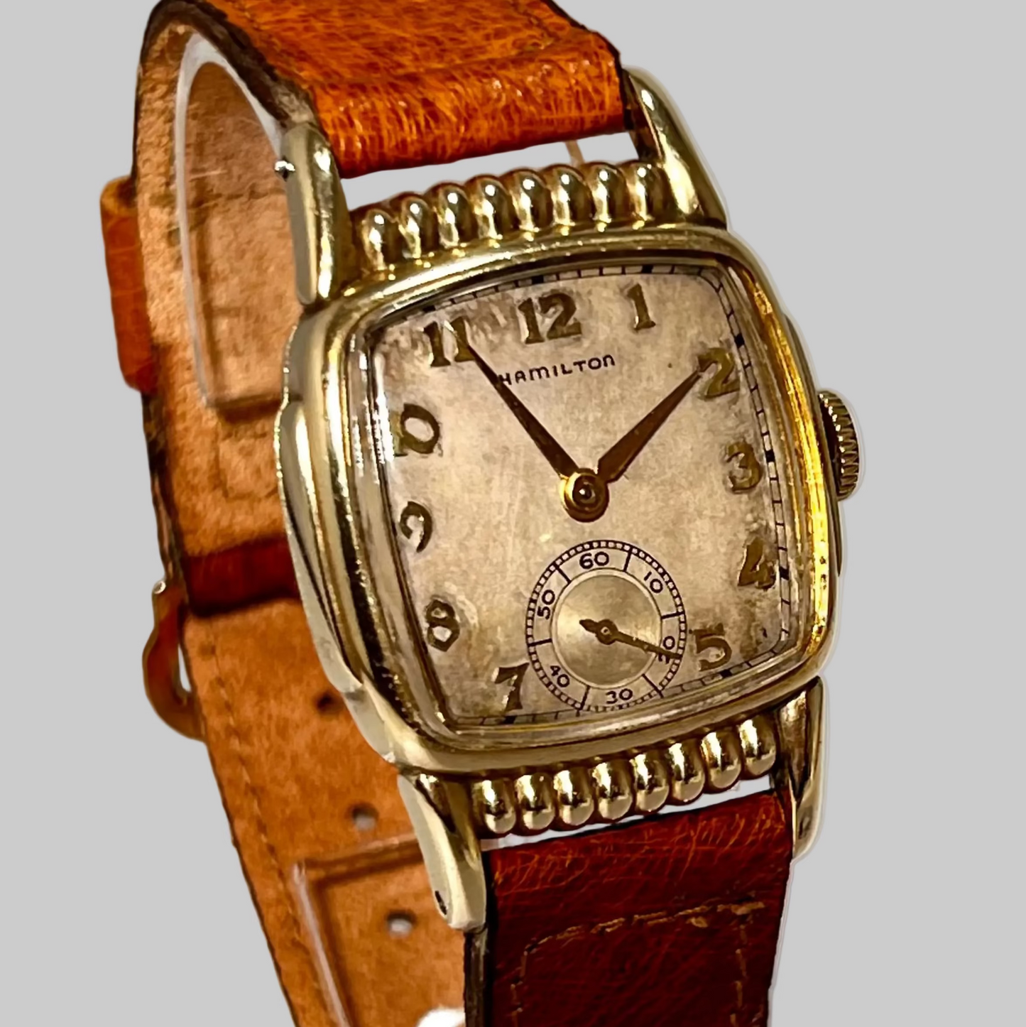 Vintage Hamilton Roland Circa 1940's 10K GF Manual Wind Wrist Watch
