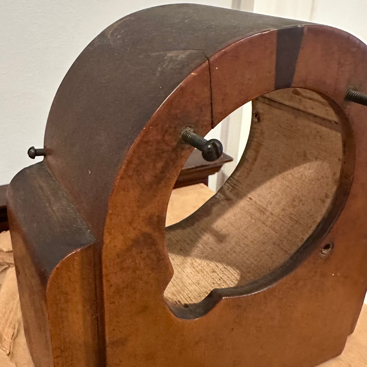 Wood case made for WALTHAM CDIA WW2 8 DAY Clock