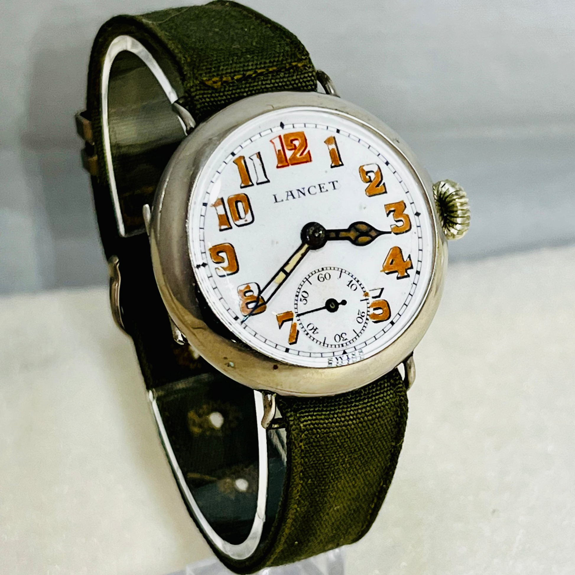 Lancet Trench Watch Circa 1918