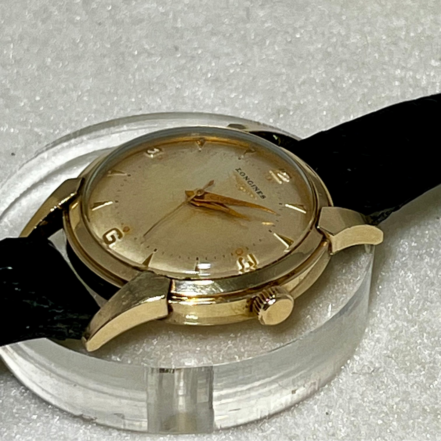 Vintage Longines 23ZS Classic Round circa 1953 Manual Wind Wrist Watch