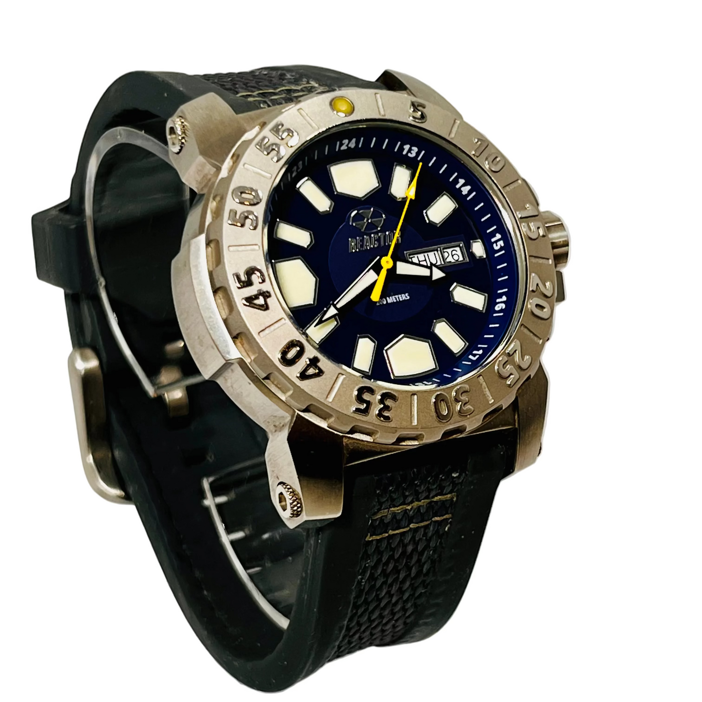 Reactor Meltdown 2 Quartz Diver Watch Blue & Gray 76803