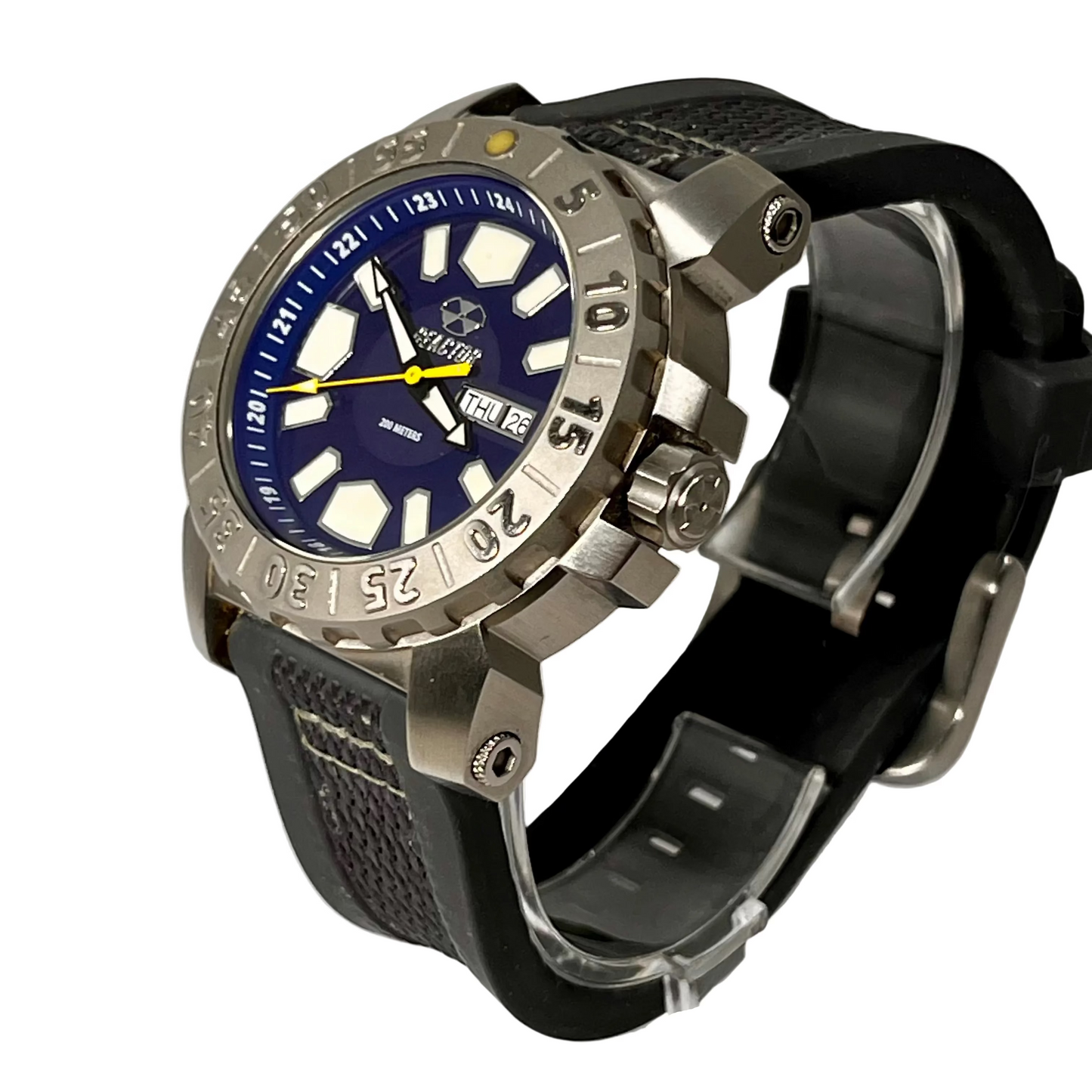 Reactor Meltdown 2 Quartz Diver Watch Blue & Gray 76803