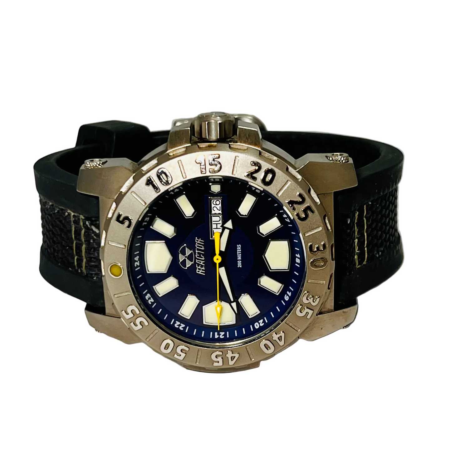 Reactor Meltdown 2 Quartz Diver Watch Blue & Gray 76803