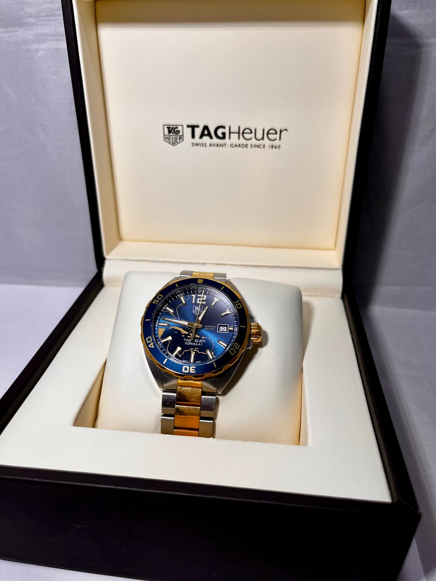 TAG Heuer Formula 1 Caribbean Exclusive WAZ1123 42mm Two-Tone