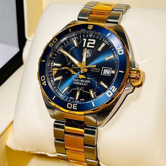 TAG Heuer Formula 1 Caribbean Exclusive WAZ1123 42mm Two-Tone