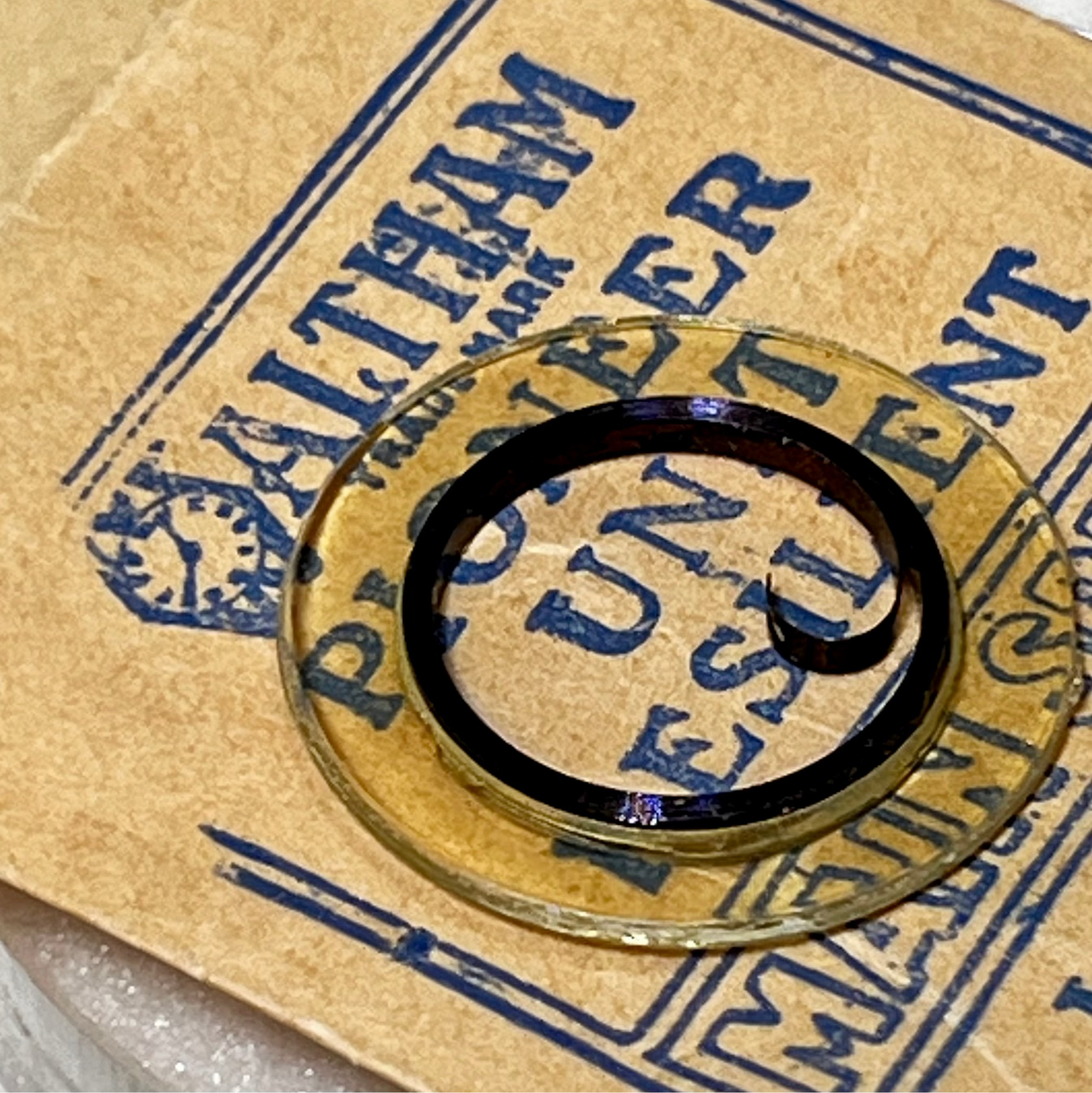 Waltham A-11 6/0 Mainspring