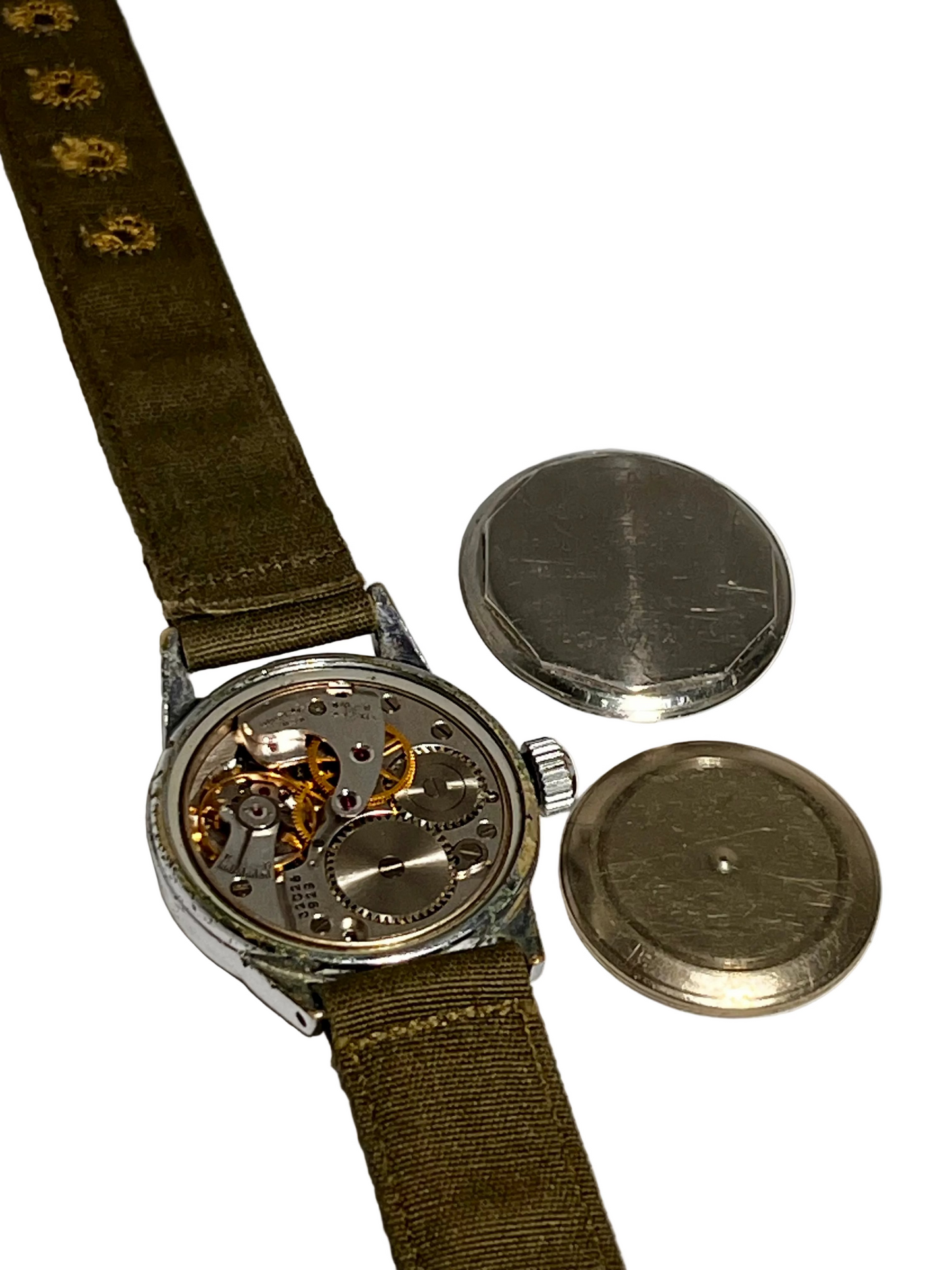 Vintage Waltham A-11 WW2 Military Issue Aviator's Wrist Watch