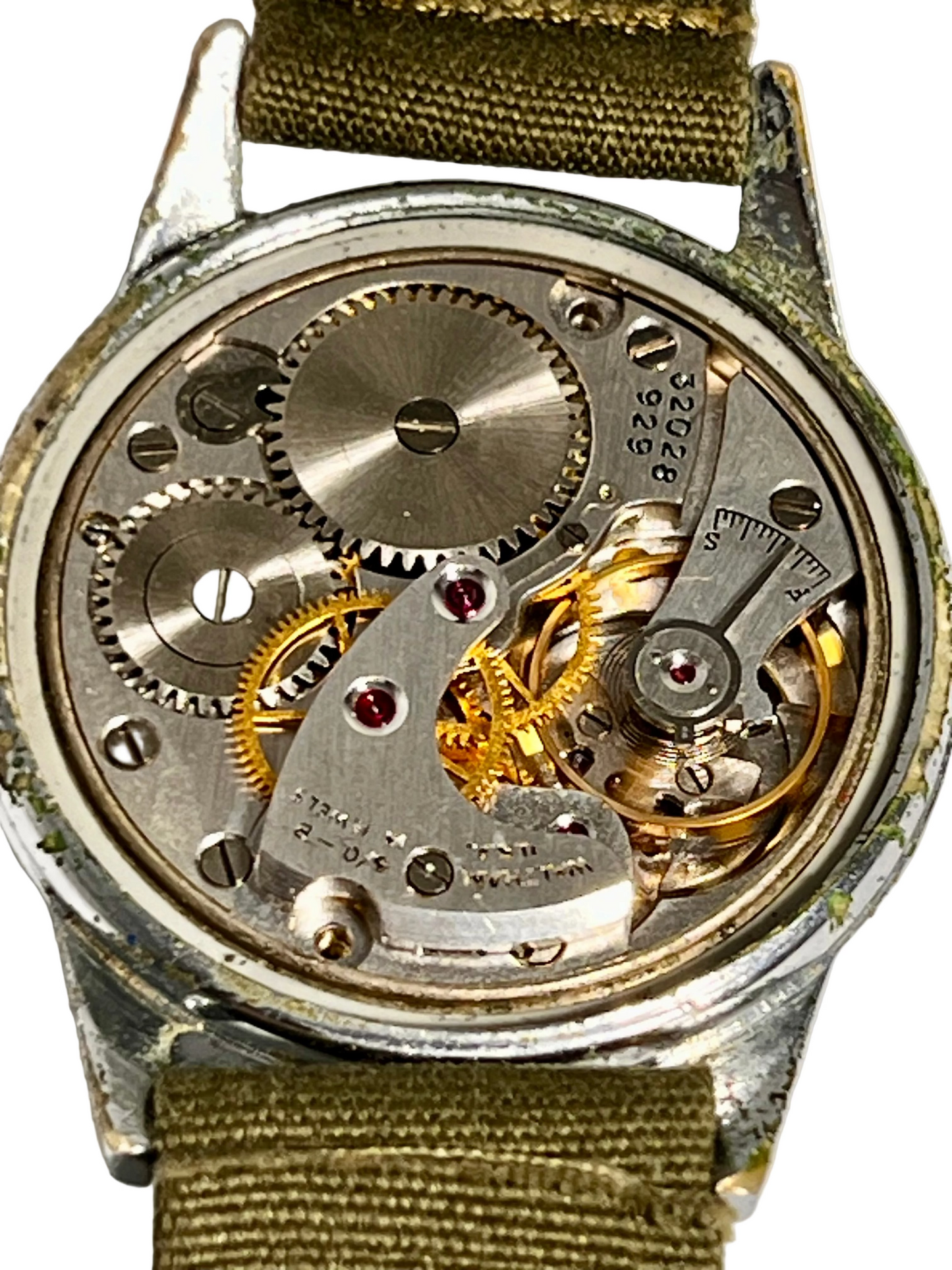 Vintage Waltham A-11 WW2 Military Issue Aviator's Wrist Watch