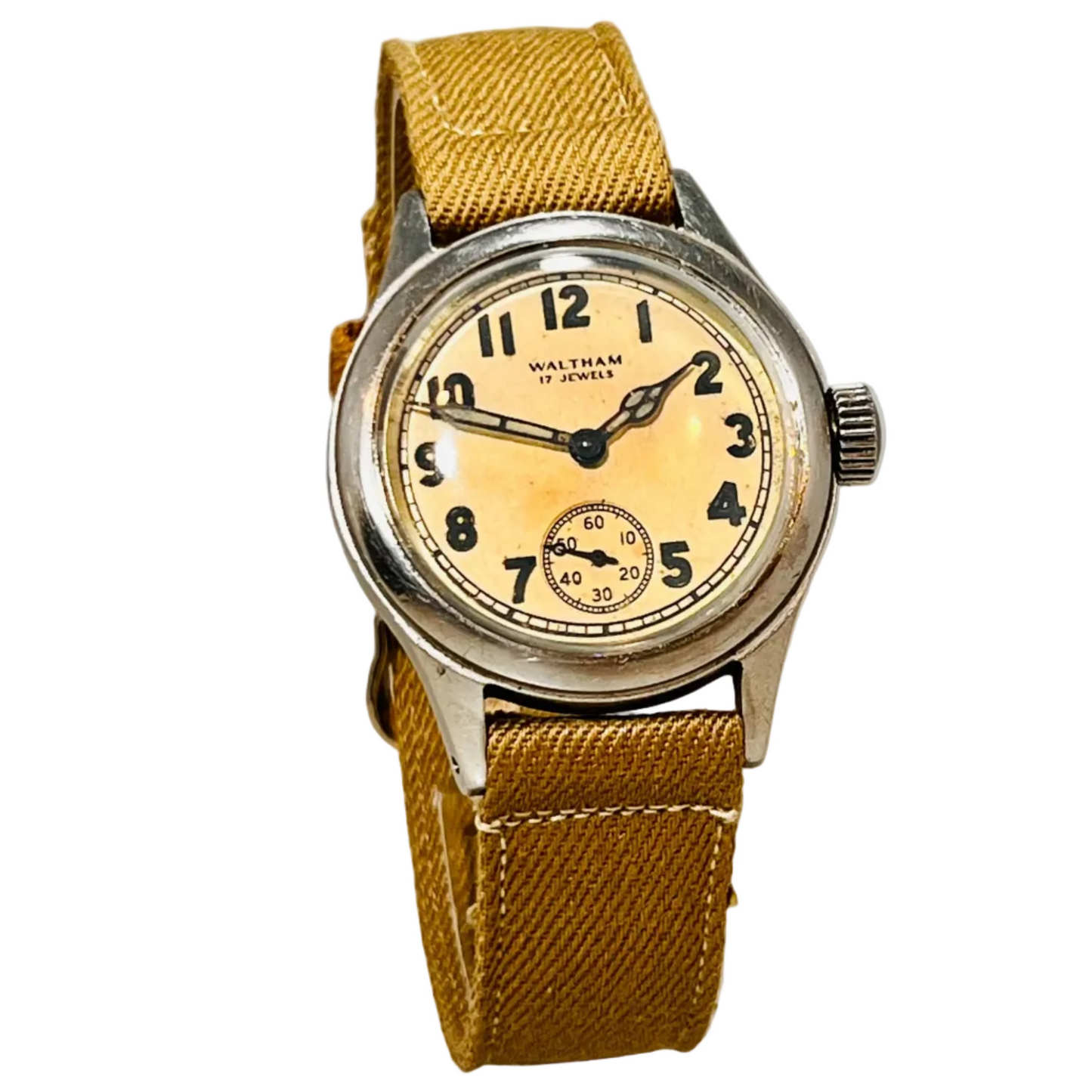 Vintage Waltham Ordnance WW2 Wrist Watch
