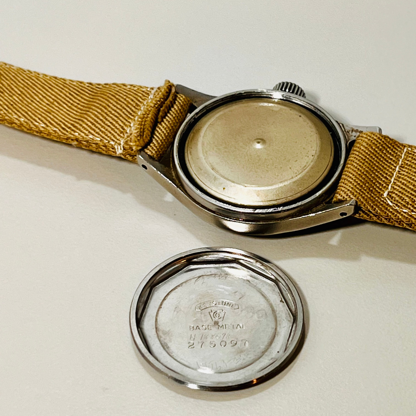 Vintage Waltham U.S. Military Issue WW2 War Era Ord Dept Wrist Watch **Serviced